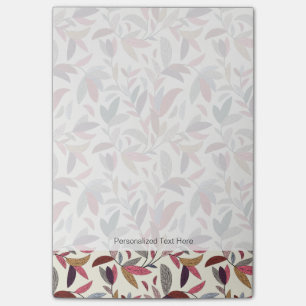 Notas Post-it® Fondo floral 2