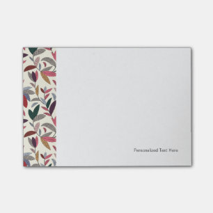 Notas Post-it® Fondo floral 2