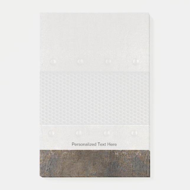 Notas Post-it® Fondo metalizado grueso (Anverso)