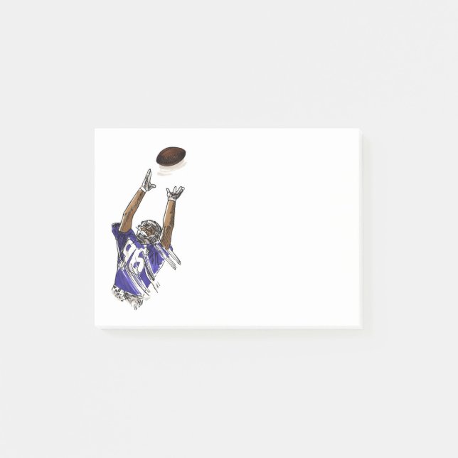 Notas Post-it® Football Post-it-Notes (Anverso)