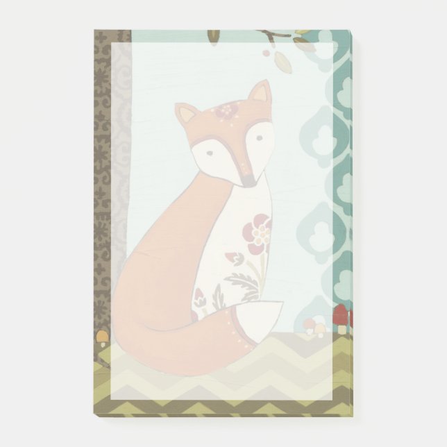Notas Post-it® Forest Whimsy III (Anverso)