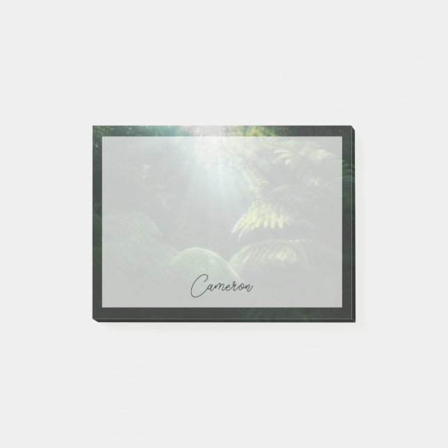 Notas Post-it® Forests | Ferns in Rainforest (Anverso)