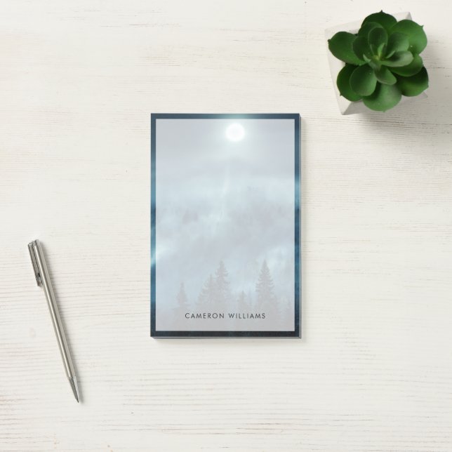 Notas Post-it® Forests | Moonlit Forest (Oficina)