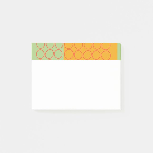 Notas Post-it® Formas abstractas (Anverso)
