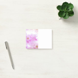 Notas Post-it® Foto de Flores de flores de cerezo rosa