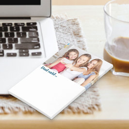 Notas Post-it® Foto del Personalizado divertido de Dad Said