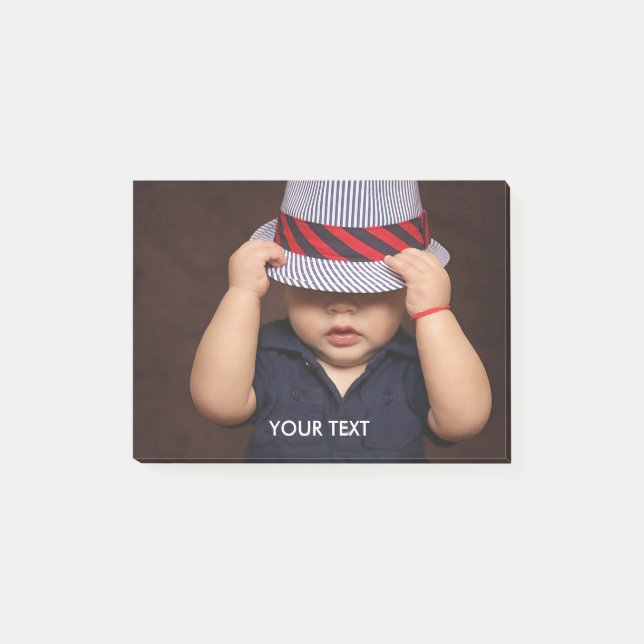 Notas Post-it® Foto personalizada (Anverso)