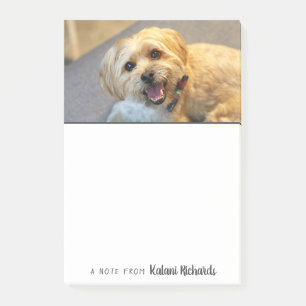 Notas Post-it® Foto superior personalizada
