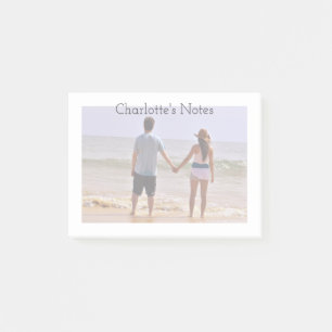 Notas Post-it® Foto y texto Una especie de persona personalizada