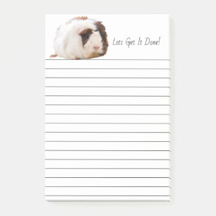 Notas Post-it® Fotografía blanca adorable del mascota del