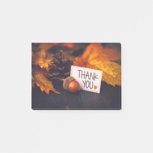 Notas Post-it® Fotografía de calabaza de la fotografía del Día de