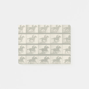 Notas Post-it® Fotografía de cosecha de caballos en movimiento