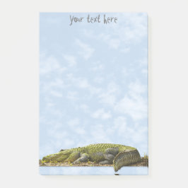 Notas Post-it® Fotografía de la Naturaleza Gran Gator Cortado Pan