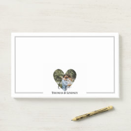 Notas Post-it® Fotografía personalizada Fotocardiaca Frame Modern
