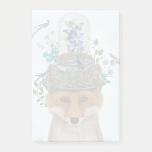 Notas Post-it® Fox con mariposa Bell Jar