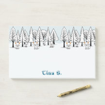 Foxes Árticos - Paisaje invernal - Texto nevado