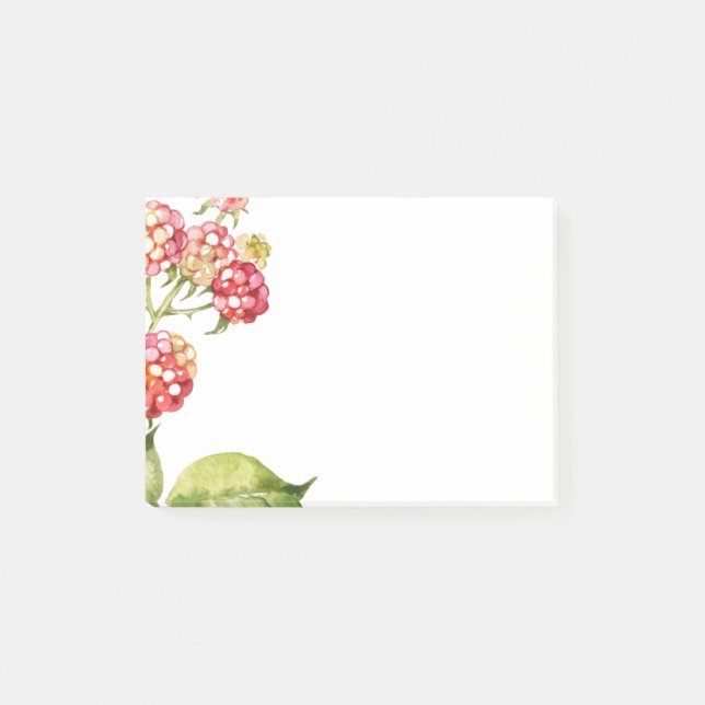 Notas Post-it® Frambuesas (Anverso)