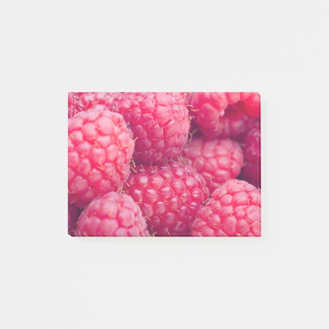 Notas Post-it® Frambuesas frescas (Anverso)