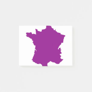 Notas Post-it® France Country Europe Map