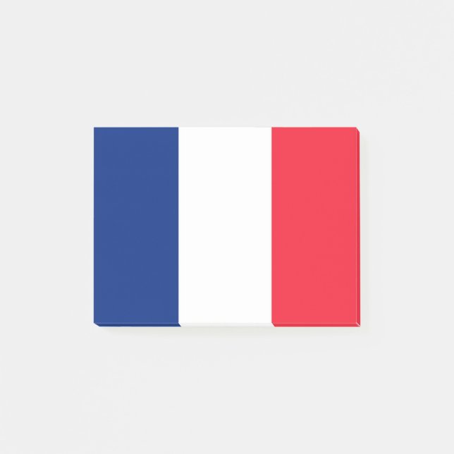 Notas Post-it® France Flag (Anverso)