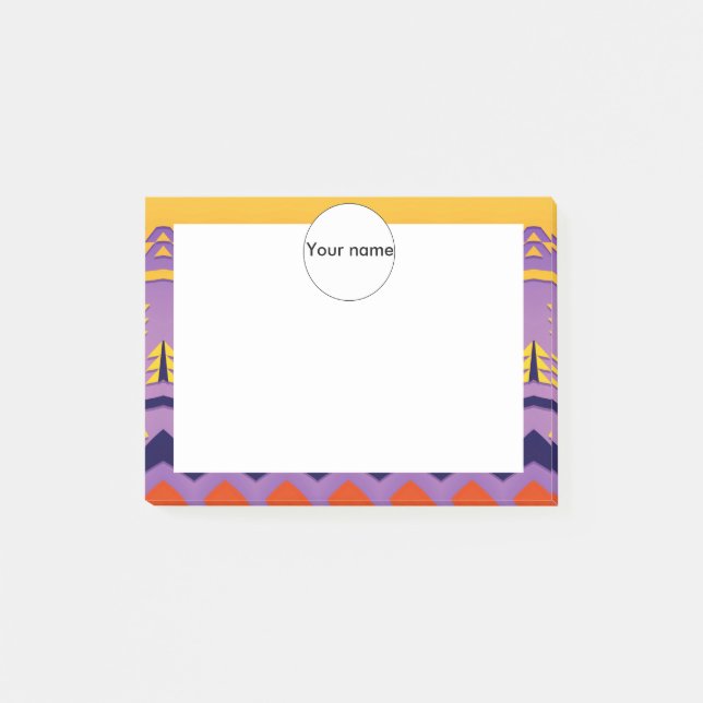 Notas Post-it® Fres y olas (Anverso)