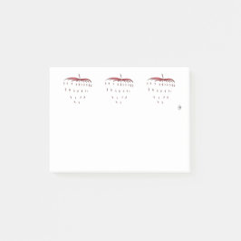 Notas Post-it® Fresa
