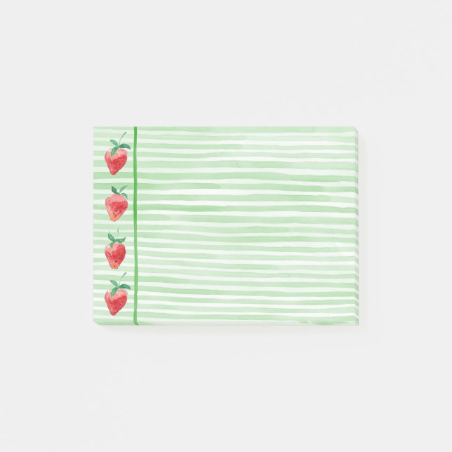Notas Post-it® Fresas (Anverso)