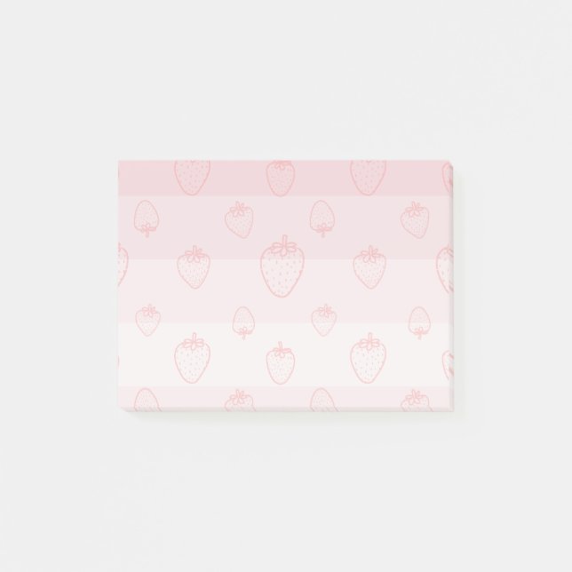 Notas Post-it® Fresas con Crema Post-it Notes (Anverso)