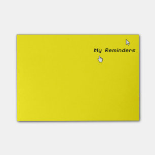 Notas Post-it® Friki retro divertido de XP mis recordatorios -