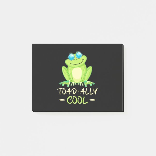 Notas Post-it® Frog Toadally Guay (Anverso)