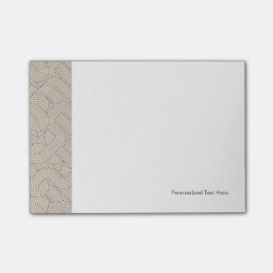 Notas Post-it® Frontera abstracta