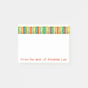 Notas Post-it® Frontera de los libros