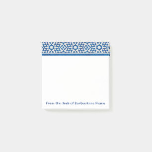 Notas Post-it® Frontera del azul de Delft