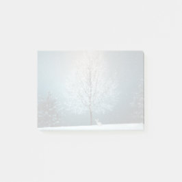 Notas Post-it® Frosty tree in the evening