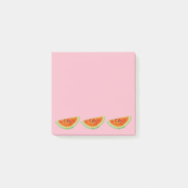 Notas Post-it® Fruta de la sandía rosa 4Melissa