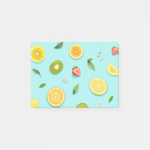 Notas Post-it® Fruta mixta
