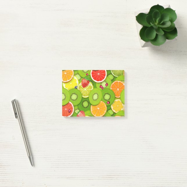 Notas Post-it® Frutas de verano 2 (Oficina)