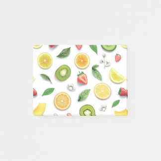 Notas Post-it® Frutas mixtas 4