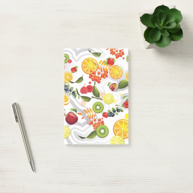 Notas Post-it® Frutas Mixtas 5 (Oficina)