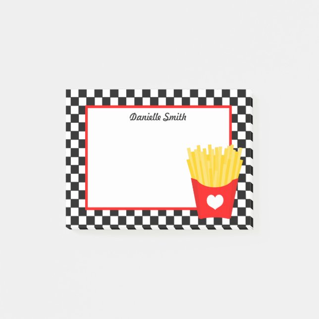 Notas Post-it® Fry Love (Anverso)