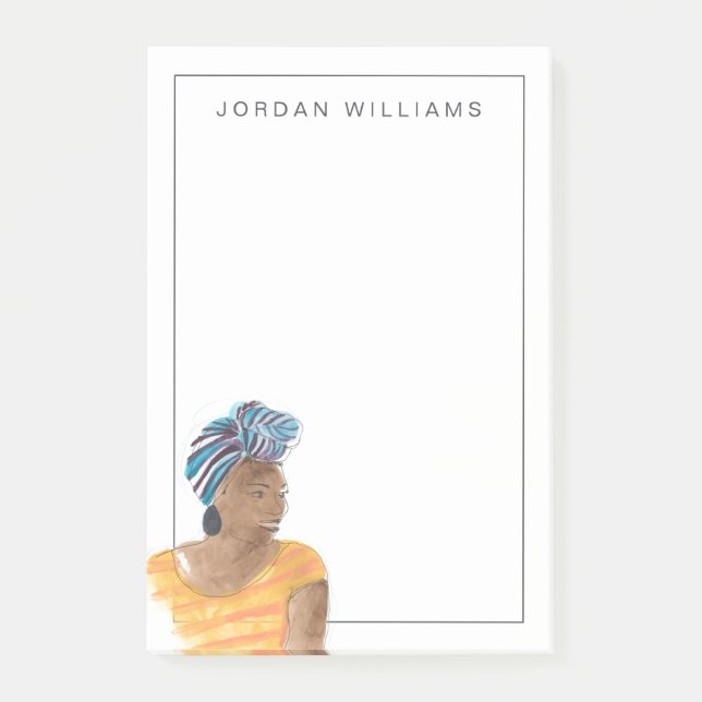 Notas Post-it® Fuerte y Hermoso (Anverso)