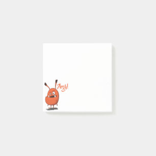 Notas Post-it® Funny Angry Monster / Personalizado