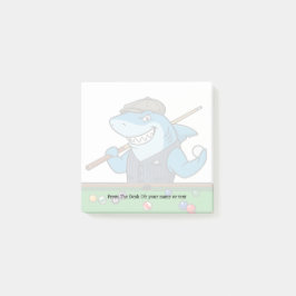 Notas Post-it® Funny Billiards Fanatic Personalized Stick Notepad