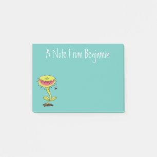 Notas Post-it® Funny carnívoro Venus trampa de mosca personalizad