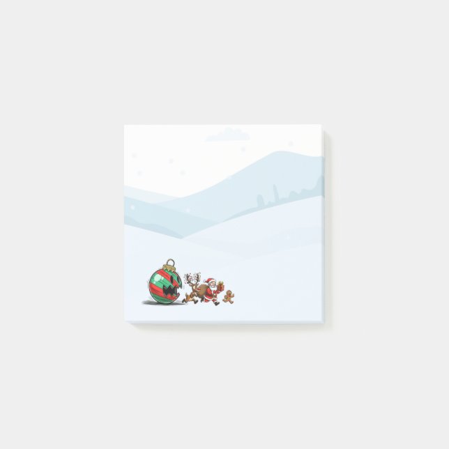 Notas Post-it® Funny Christmas Post-It Notes | Santa Notes (Anverso)