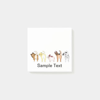 Notas Post-it® funny dogs design post it