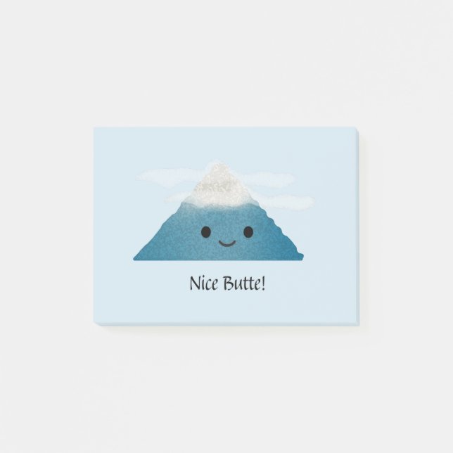Notas Post-it® Funny Nice Butte (Anverso)