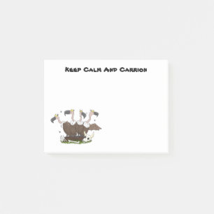 Notas Post-it® Funny personalizado de humor de buitres