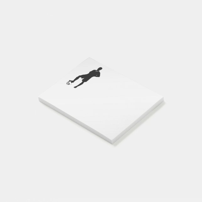 Notas Post-it® Fútbol / Diseño de Deportes (En perspectiva)