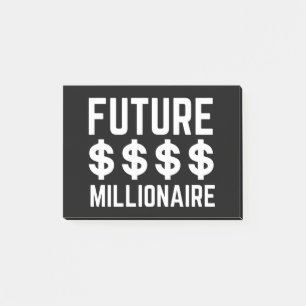 Notas Post-it® Future Millionaire